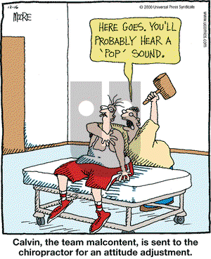 In the Bleachers on Saturday December 16, 2000 Comic Strip