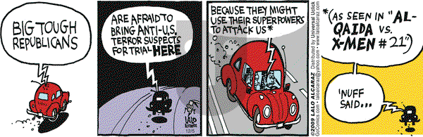 La Cucaracha on Saturday December 5, 2009 Comic Strip
