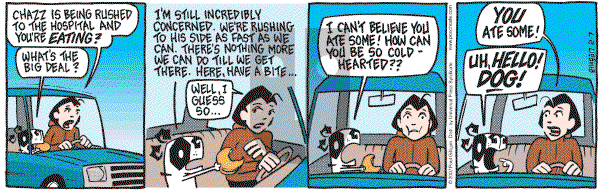 Pooch Cafe on Wednesday February 7, 2007 Comic Strip