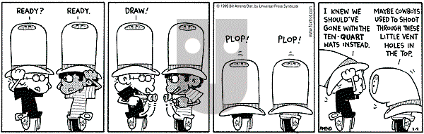 FoxTrot on Tuesday February 9, 1999 Comic Strip