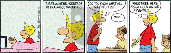 Arlo and Janis on Saturday April 2, 2011 Comic Strip