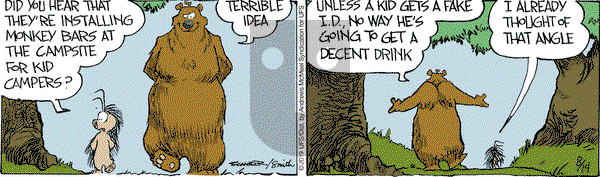 The Grizzwells on Wednesday August 14, 2019 Comic Strip