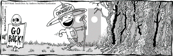 Lio on Friday March 8, 2019 Comic Strip