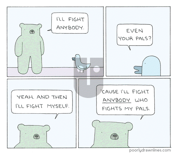 Poorly Drawn Lines on Monday December 10, 2018 Comic Strip