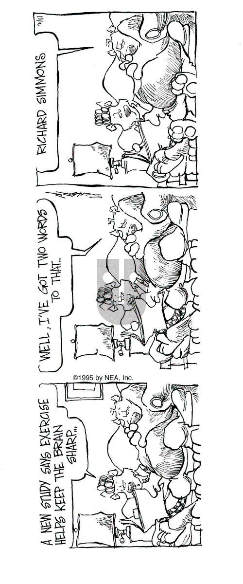 The Grizzwells on Saturday February 11, 1995 Comic Strip