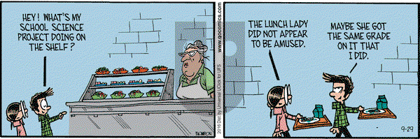 Grand Avenue on Thursday September 29, 2016 Comic Strip