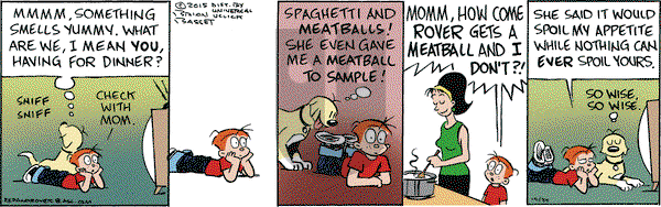 Red and Rover on Saturday October 24, 2015 Comic Strip