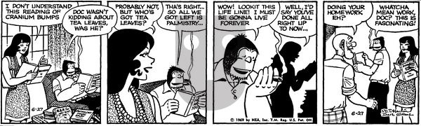 Alley Oop on Friday June 27, 1969 Comic Strip