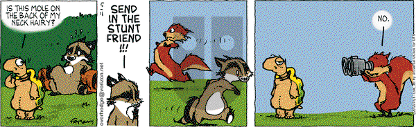 Over the Hedge on Friday May 11, 2012 Comic Strip