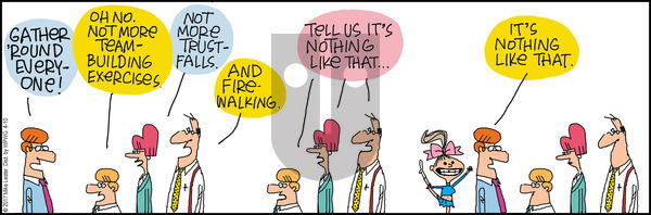 Mike du Jour - Monday April 10, 2017 Comic Strip
