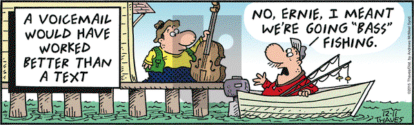 Frank and Ernest on Friday December 11, 2020 Comic Strip