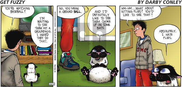 Get Fuzzy on Thursday June 15, 2006 Comic Strip