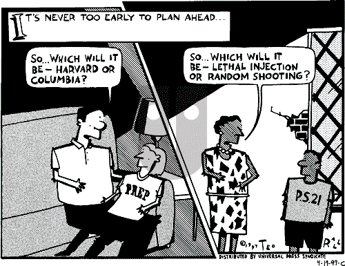 Ted Rall on Wednesday April 23, 1997 Comic Strip