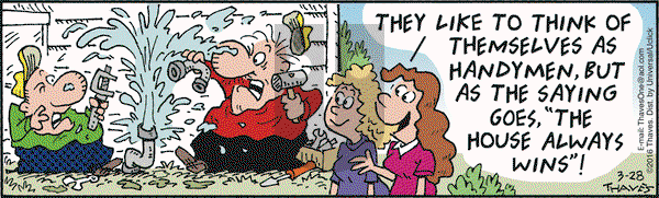 Frank and Ernest on Monday March 28, 2016 Comic Strip
