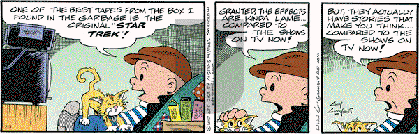 Nancy on Friday February 3, 2017 Comic Strip