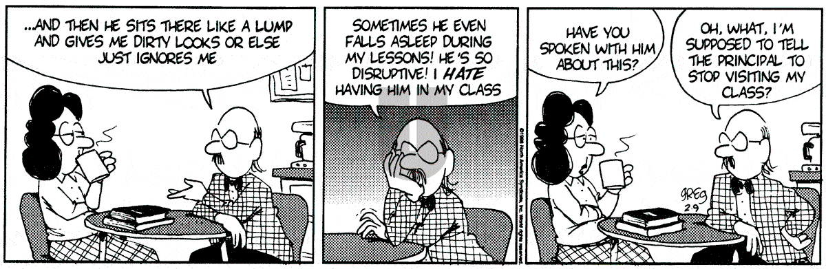 Luann - Friday February 9, 1996 Comic Strip