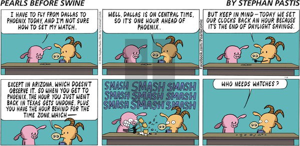 Pearls Before Swine on Sunday November 6, 2016 Comic Strip