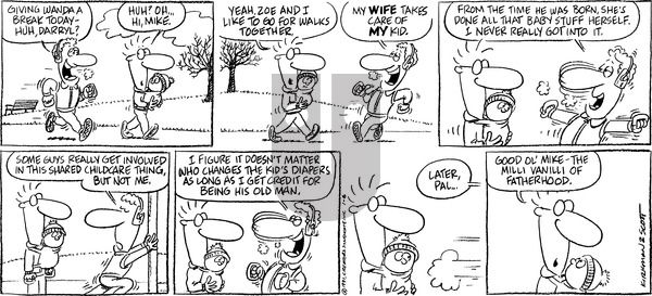 Baby Blues on Sunday January 6, 1991 Comic Strip