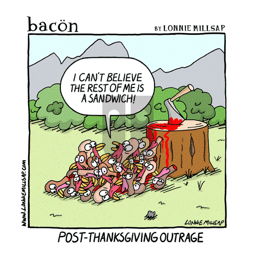 bacon - Friday November 26, 2021 Comic Strip