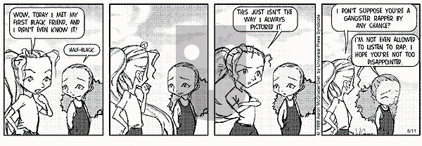 The Boondocks - Tuesday May 11, 1999 Comic Strip