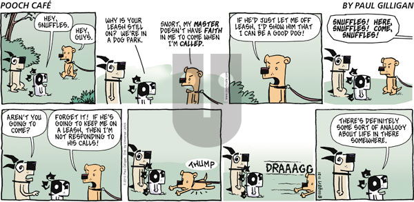 Pooch Cafe on Sunday November 21, 2010 Comic Strip