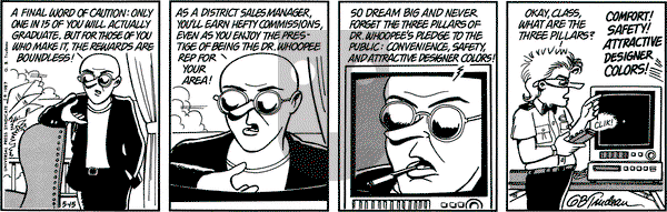 Doonesbury on Friday May 15, 1987 Comic Strip