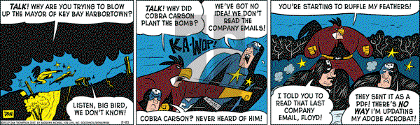 Rip Haywire on Tuesday February 21, 2017 Comic Strip