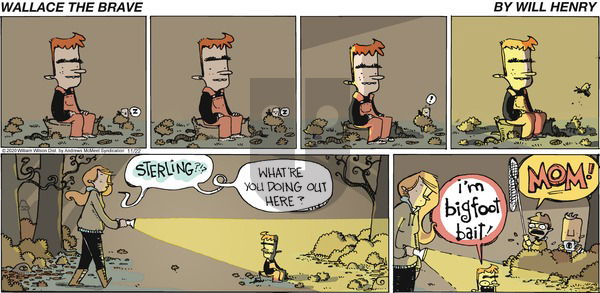 Wallace the Brave on Sunday November 22, 2020 Comic Strip