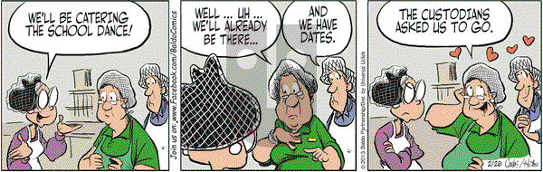 Baldo on Tuesday February 26, 2013 Comic Strip