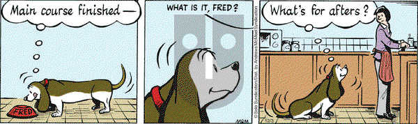 Fred Basset on Monday December 3, 2018 Comic Strip