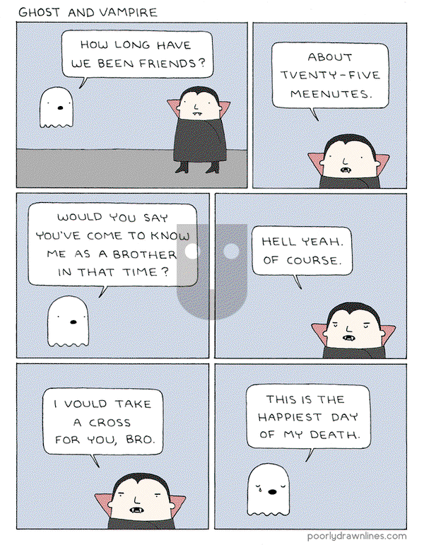 Poorly Drawn Lines on Friday November 22, 2019 Comic Strip