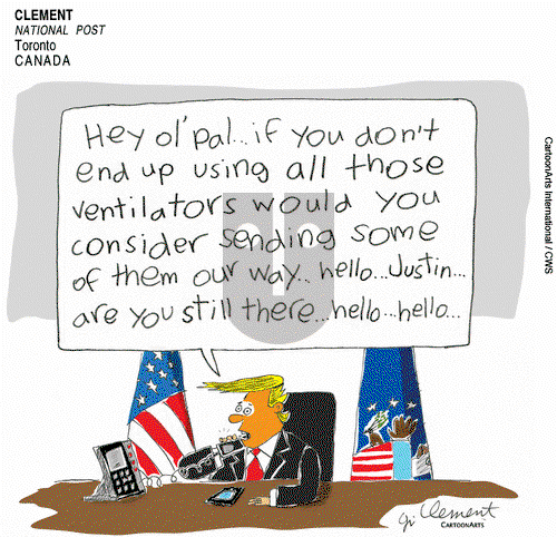 ViewsAmerica on Thursday April 9, 2020 Comic Strip