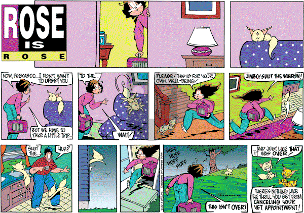 Rose is Rose on Sunday July 17, 2011 Comic Strip