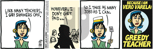 La Cucaracha on Friday March 11, 2011 Comic Strip