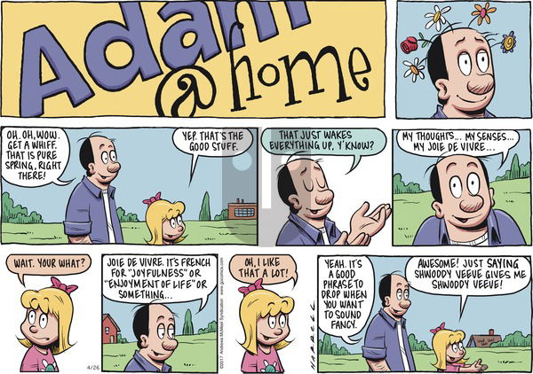 Adam@Home on Sunday April 26, 2020 Comic Strip