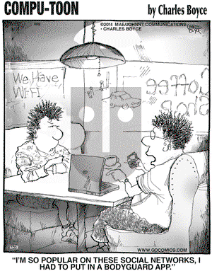 Compu-toon on Wednesday July 23, 2014 Comic Strip