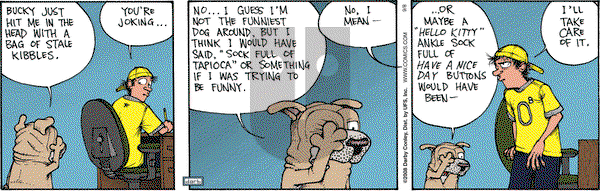 Get Fuzzy on Monday September 8, 2008 Comic Strip