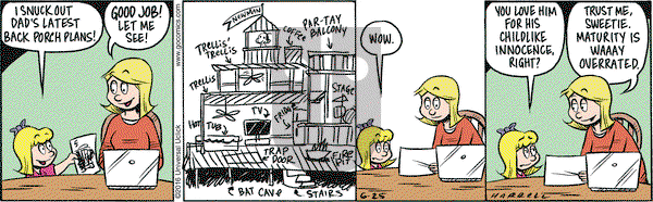 Adam@Home on Saturday June 25, 2016 Comic Strip