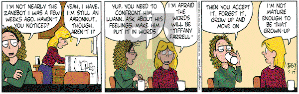 Luann on Saturday May 17, 2003 Comic Strip