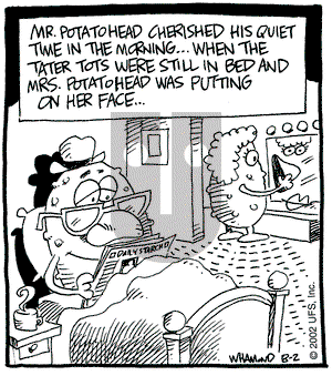 Reality Check on Friday August 2, 2002 Comic Strip