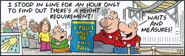 Frank and Ernest on Saturday February 29, 2020 Comic Strip