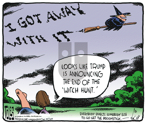 Tom Toles on Friday July 26, 2019 Comic Strip