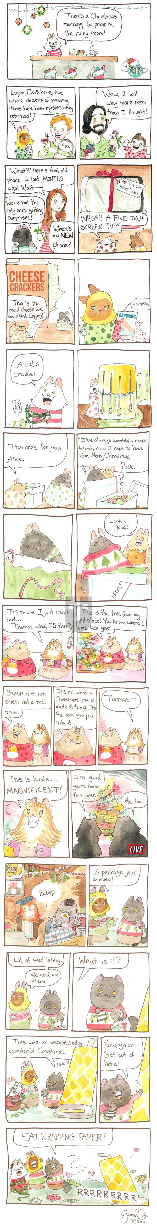 Breaking Cat News on Sunday April 24, 2016 Comic Strip