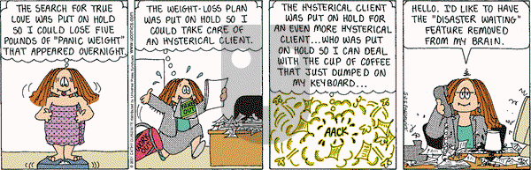 Cathy Classics on Friday May 25, 2001 Comic Strip