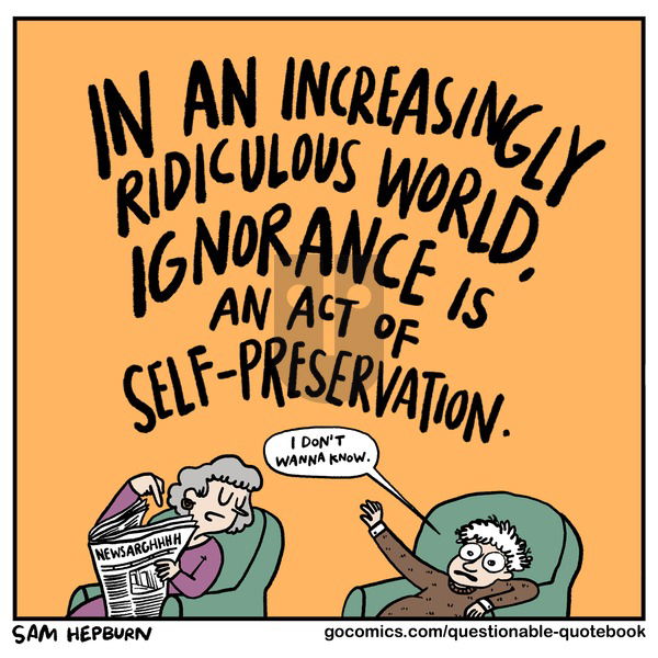 Questionable Quotebook on Sunday September 3, 2023 Comic Strip