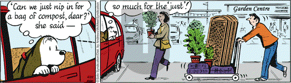 Fred Basset on Saturday April 22, 2017 Comic Strip