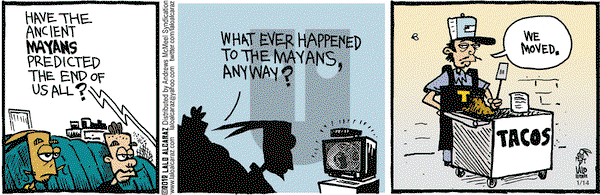 La Cucaracha on Saturday January 14, 2017 Comic Strip