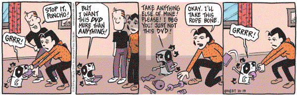 Pooch Cafe on Thursday October 19, 2006 Comic Strip