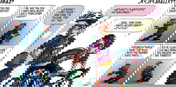 Frazz on Sunday June 23, 2002 Comic Strip