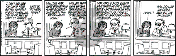 Doonesbury on Thursday December 16, 1976 Comic Strip